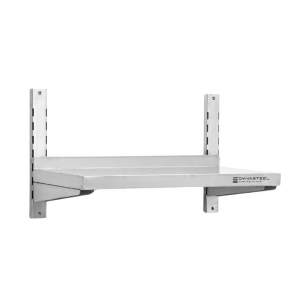 Etagère Murale en Inox sur Crémaillères - L 800 x P 300 mm – Image 5