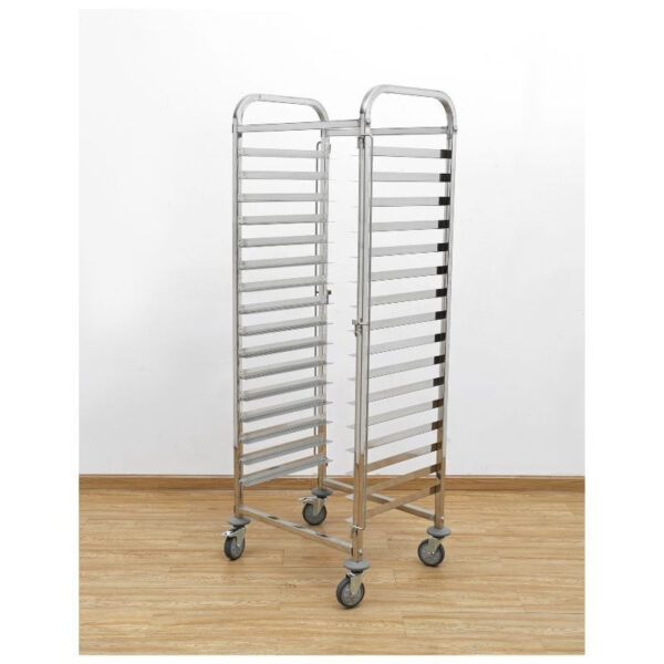 Echelle Pâtissière Inox 16 Niveaux Entrée 600 - 600 x 400 mm – Image 4