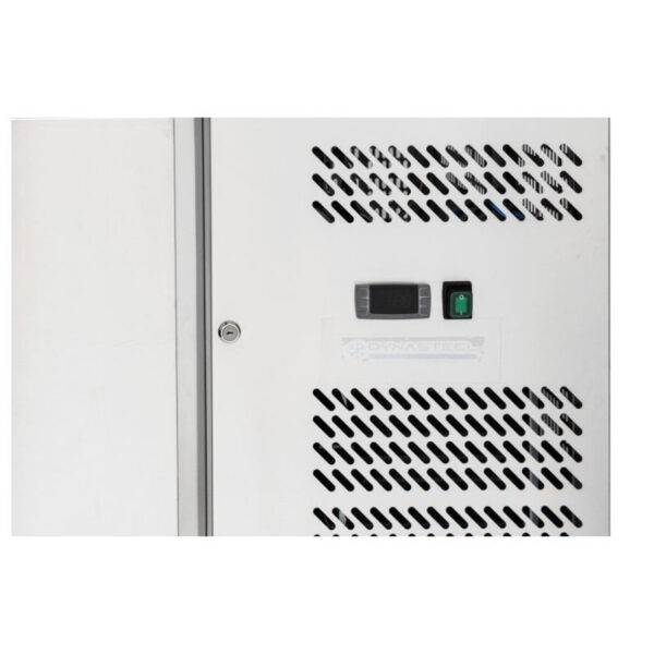 Table Réfrigérée 2 Portes GN1/1 - Profondeur 700 avec Dosseret – Image 2