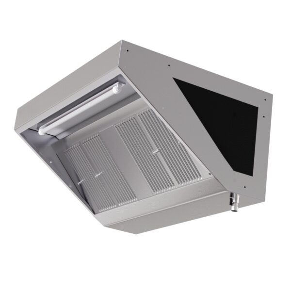 Hotte Snack 700 avec Led et Sans Moteur - Longueur 1200 – Image 13
