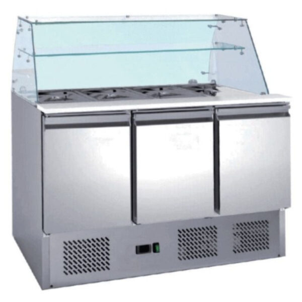Saladette Réfrigérée 3 Portes - 368 L – Image 10