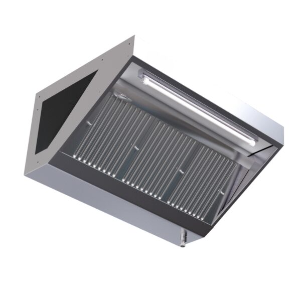 Hotte Snack 900 avec Led et Sans Moteur - Longueur 1400 – Image 3