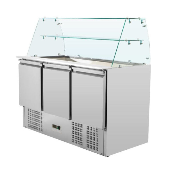 Saladette Réfrigérée 3 Portes - 368 L – Image 8
