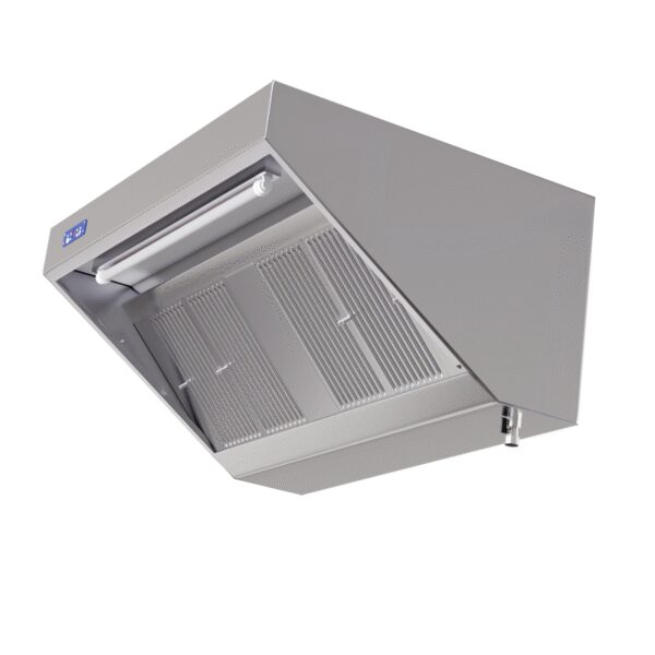 Hotte Snack Complète 700 - Longueur 1200 - Avec Moteur, Led et Variateur – Image 10