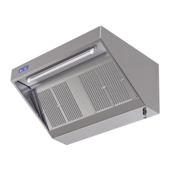 Hotte Snack Complète 700 - Longueur 1200 - Avec Moteur, Led et Variateur – Image 11