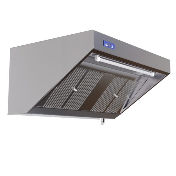 Hotte Snack Complète 700 - Longueur 1200 - Avec Moteur, Led et Variateur – Image 14