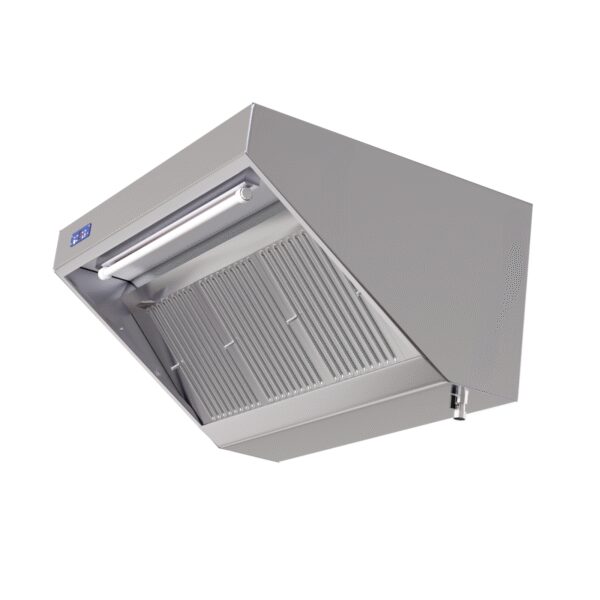 Hotte Snack Complète 700 - Longueur 1800 - Avec Moteur, Led et Variateur – Image 9
