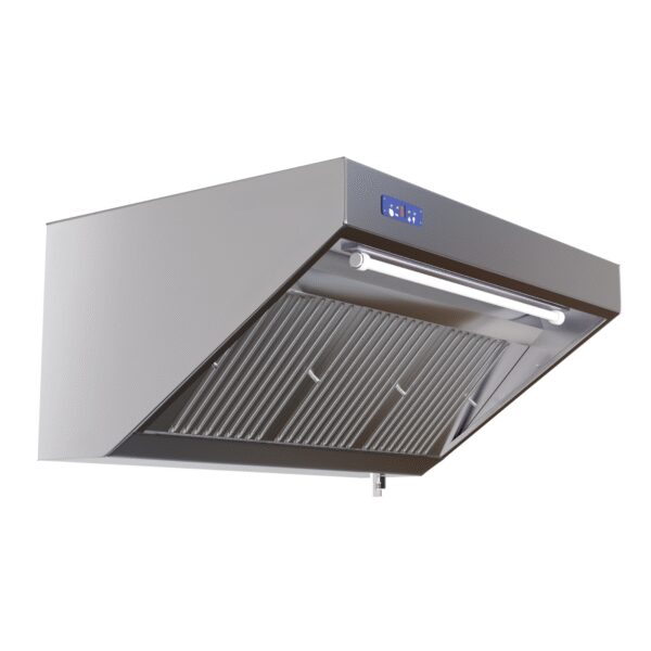 Hotte Snack Complète 700 - Longueur 1800 - Avec Moteur, Led et Variateur – Image 12