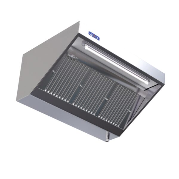 Hotte Snack Complète 700 - Longueur 1800 - Avec Moteur, Led et Variateur – Image 6