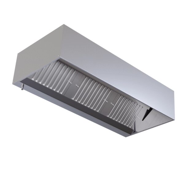Hotte Cubique 900 avec Led et Sans Moteur - Longueur 1600 – Image 7