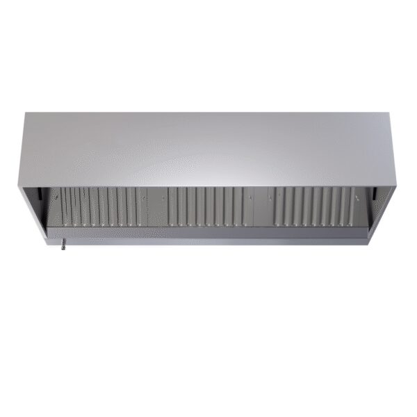 Hotte Cubique 900 avec Led et Sans Moteur - Longueur 1800 – Image 4