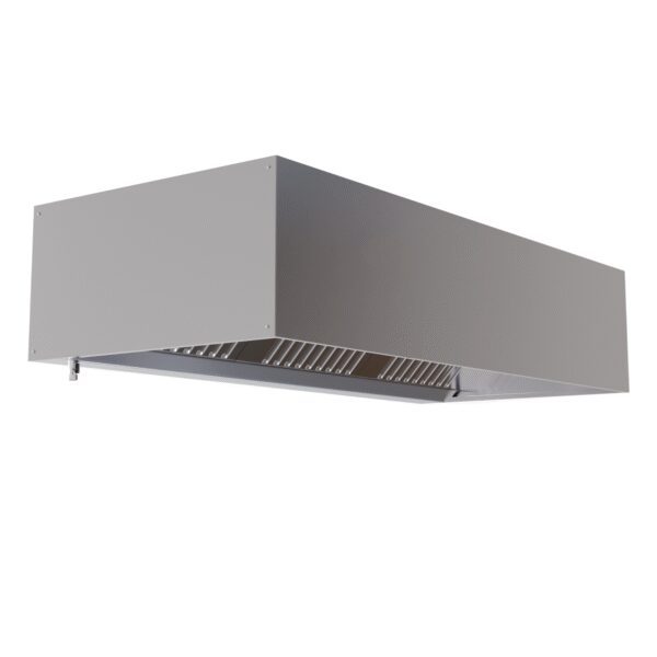 Hotte Cubique 900 avec Led et Sans Moteur - Longueur 1800 – Image 8