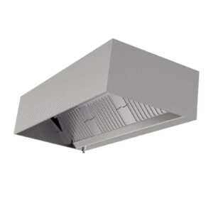 Hotte Cubique 1100 avec Led et Sans Moteur - Longueur 1600