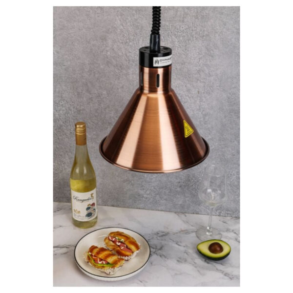 Lampe Chauffante Conique Cuivrée – Image 18