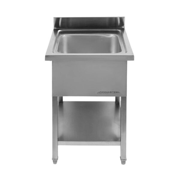 Plonge 1 Bac avec Dosseret et Etagère - 600 x 700 mm – Image 27