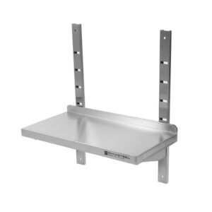 Etagère Murale en Inox - L 800 x P 400 mm