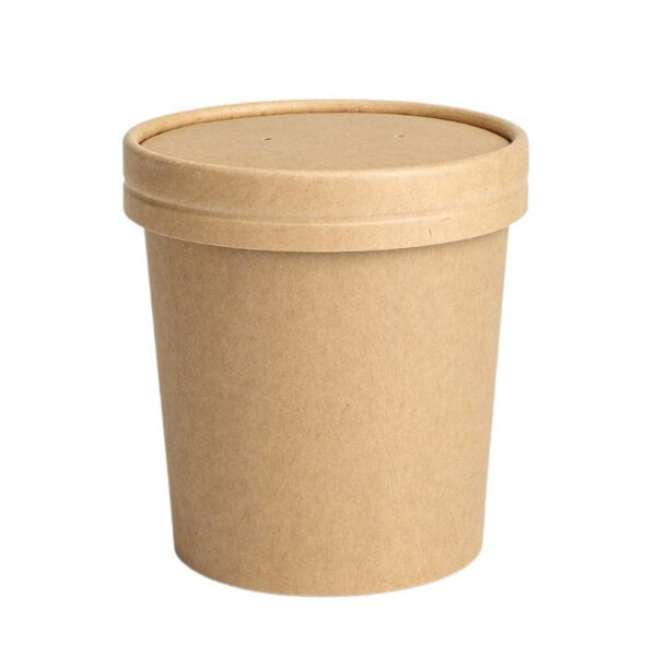 Pot à Soupe Kraft - 480 ml - Lot de 50 – Image 21