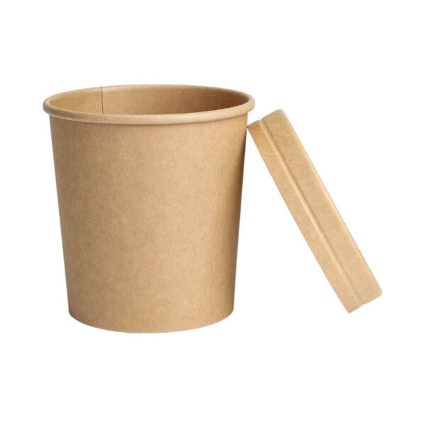 Pot à Soupe Kraft - 480 ml - Lot de 50 – Image 24