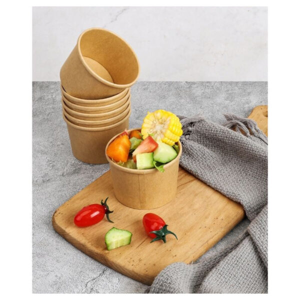 Pot à Soupe Kraft - 240 ml - Lot de 50 – Image 21