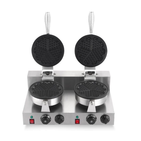 Gaufrier Électrique Double - Coeur – Image 3