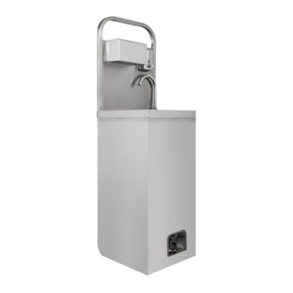 Lave-Mains Commande au Pied avec Savon et Distributeur de papier – Image 7