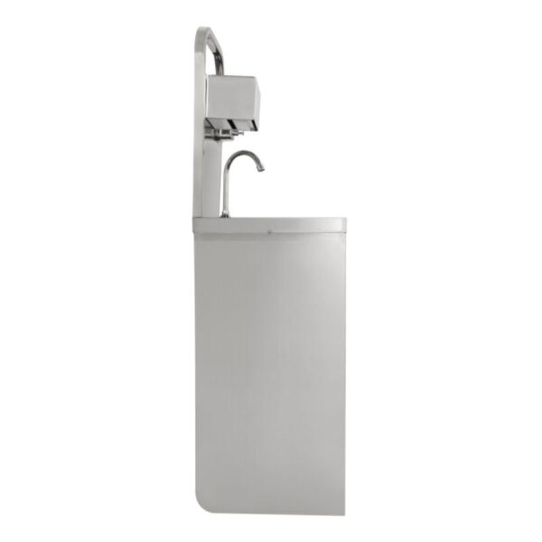 Lave-Mains Commande au Pied avec Savon et Distributeur de papier – Image 8