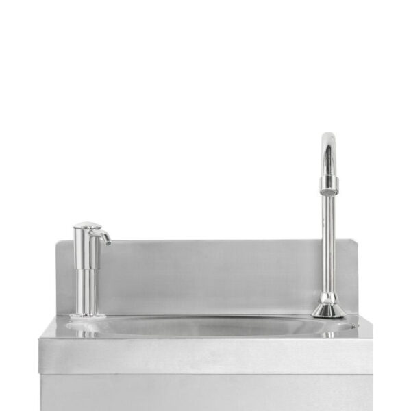 Lave Mains à Commande Fémorale Inox – Image 2