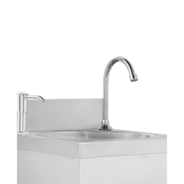 Lave Mains à Commande Fémorale Inox – Image 3
