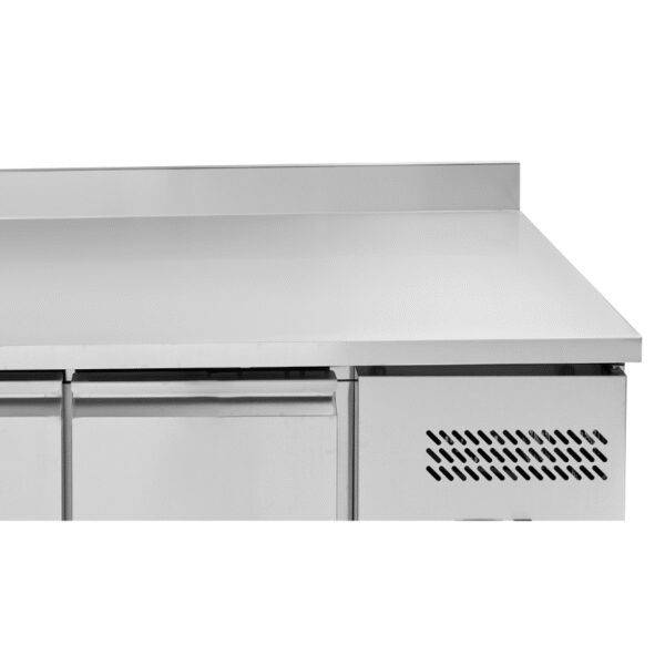 Table Réfrigérée Positive avec Dosseret - 4 Tiroirs – Image 6