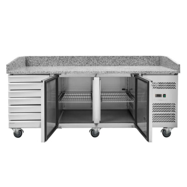 Meuble à Pizza 600x400 - 2 Portes et 7 Tiroirs – Image 2