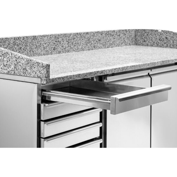 Meuble à Pizza 600x400 - 2 Portes et 7 Tiroirs – Image 5