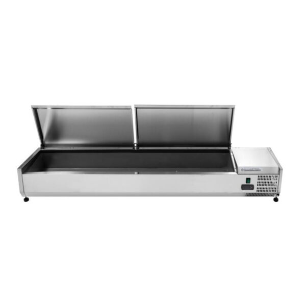 Saladette Réfrigérée à Poser Couvercle Inox - 8 x GN 1/3 – Image 5