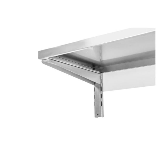 Etagère Murale en Inox sur Crémaillères - L 800 x P 400 mm – Image 13