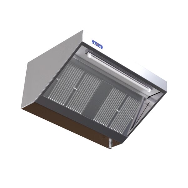 Hotte Snack Complète 700 - Longueur 1200 - Avec Moteur, Led et Variateur – Image 23