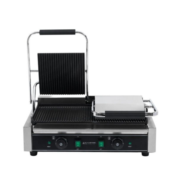 Grill Panini Double à Plaques Rainurées – Image 10