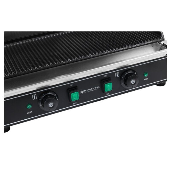 Grill Panini Double à Plaques Rainurées – Image 19