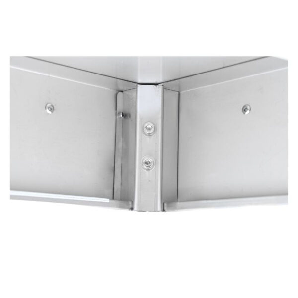 Table Inox Centrale avec Etagère - 1000 x 600 mm – Image 27