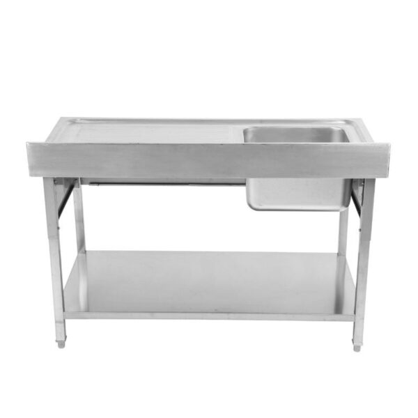 Plonge 1 Bac avec Dosseret et Etagère - 1200 x 600 mm – Image 28