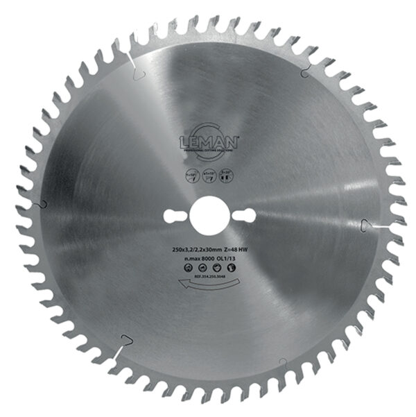 LAME CIRC.CARBURE D350X30X72Z GOUGE POS Mise à format panneaux Mélaminés/Stratifiés