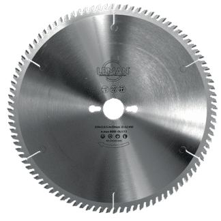 LAME CIRC.CARBURE D250X30X80Z TP POS / ALU