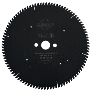 LAME CIRC.CARBURE D300X30X96Z TP NEG ALU LOW NOISE