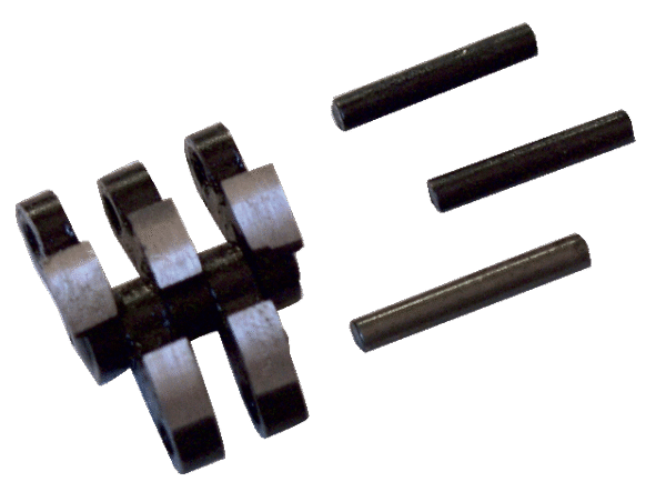 SACHET DE 2 MAILLONS 14-A-3X3 + 6 RIVETS