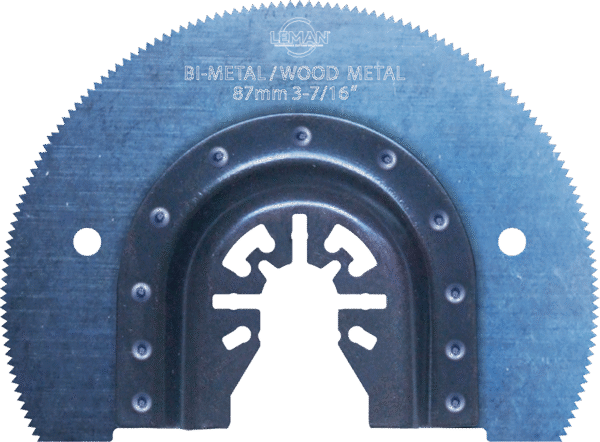 LAME SCIE SEGMENT MOYEU DEP BIM BOIS METAL 87 MM – Image 3