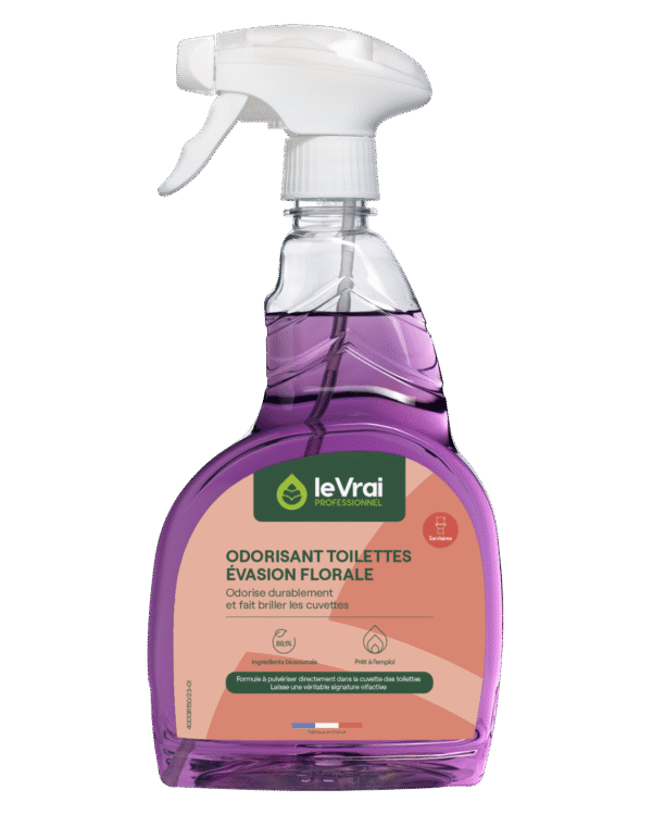 Le vrai professionnel odorisant toilettes 750ml - parfum au choix - LE VRAI PROFESSIONNEL - Entretien sanitaire