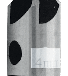 FORET HELICOIDAL AVEC FRAISOIR ACIER D.3 BOIS