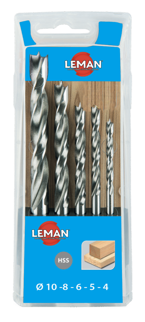 5 FORETS BOIS HELICOIDALES HSS PRO D4-5-6-8-10MM COFFRET – Image 3