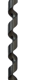 MECHE HELICOIDALE ACIER D14X520X600 QUEUE 6PANS Charpente