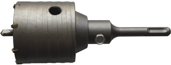 KIT TREPAN CARBURE + MANDRIN SDS+ HT60 D80 BETON – Image 2
