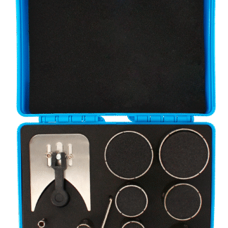 COFFRET 10 TREPANS DIAMANTES D6 A 68 + GUIDE