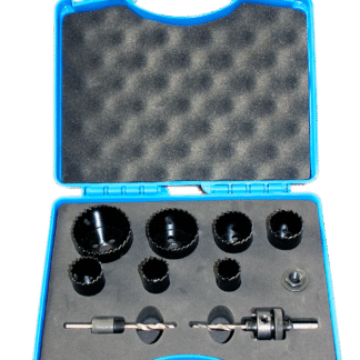 COFFRET 7 TREPANS BI-METAL COBALT 8% Ø24/27/32/35/40/52/60 « SPECIAL SERRURIER »